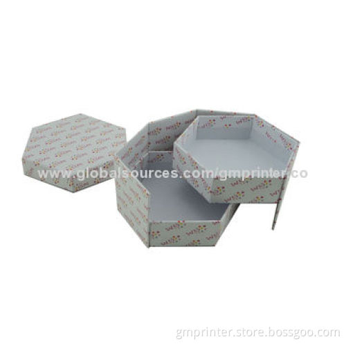 Custom Printing and Packaging Design Service, Made of Paper Material, 115*115*70mm Size